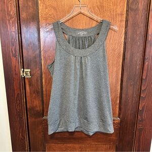 Eddie Bauer XL Gray Sleeveless Tank